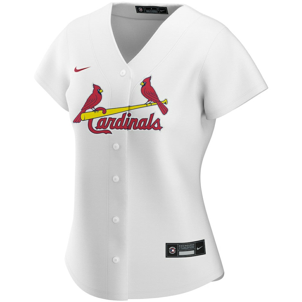 St. Louis Cardinals Women's Home Replica Custom Jersey - White | Nike
