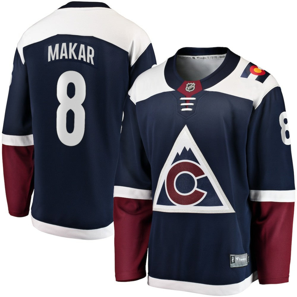 Cale Makar Colorado Avalanche Fanatics Breakaway Jersey