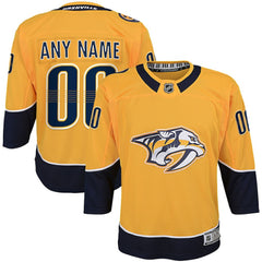 Nashville Predators Youth Home Premier Custom Jersey