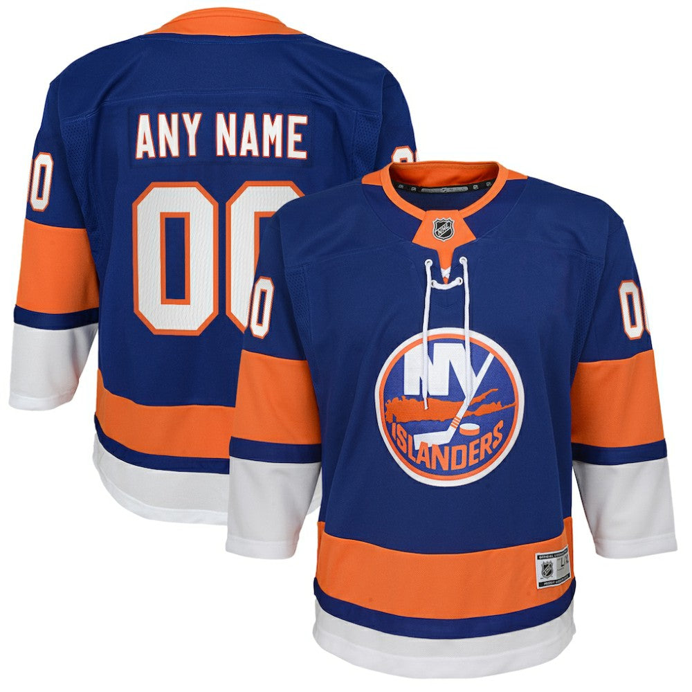New York Islanders Youth Home Premier Custom Jersey