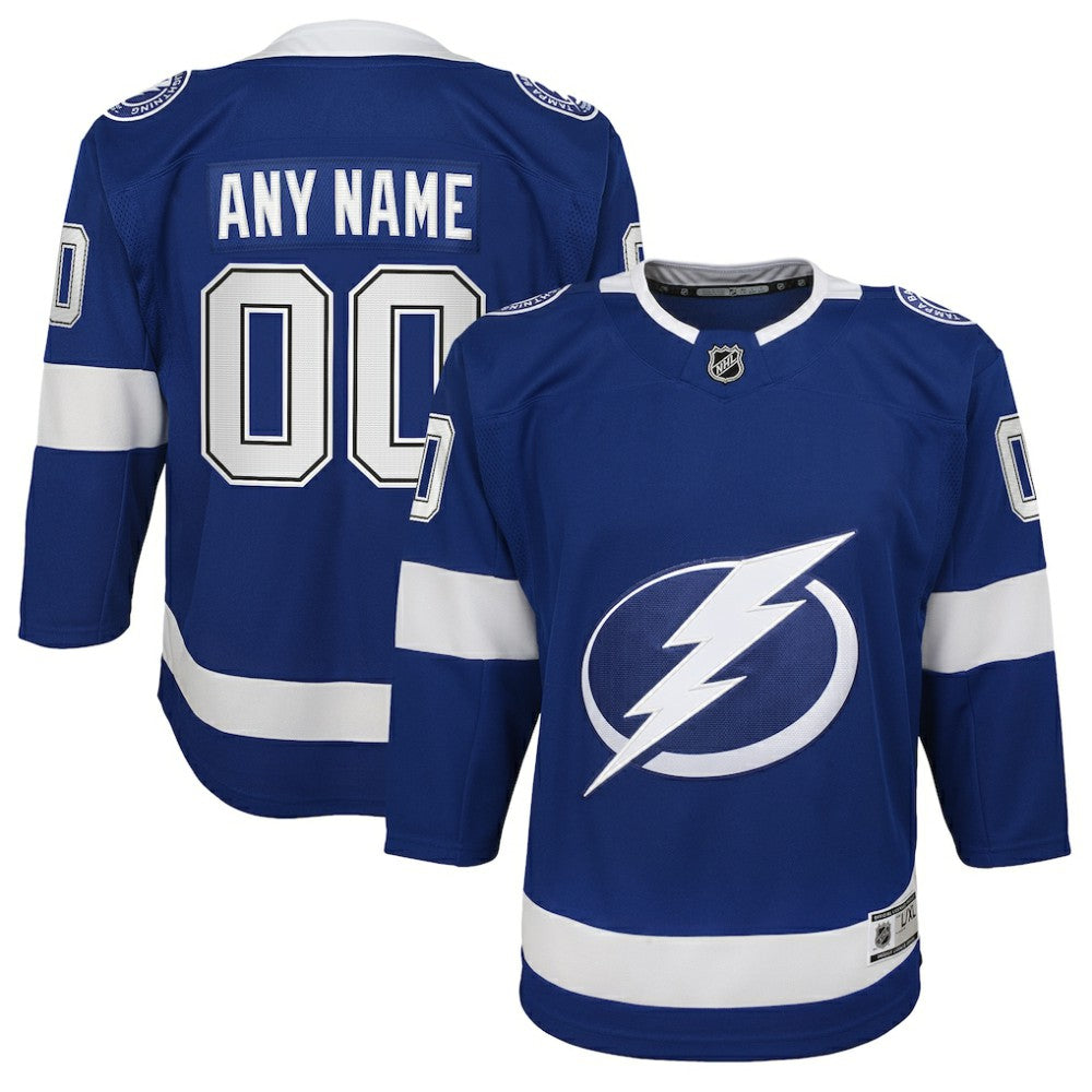 Tampa Bay Lightning Youth Home Custom Premier Jersey