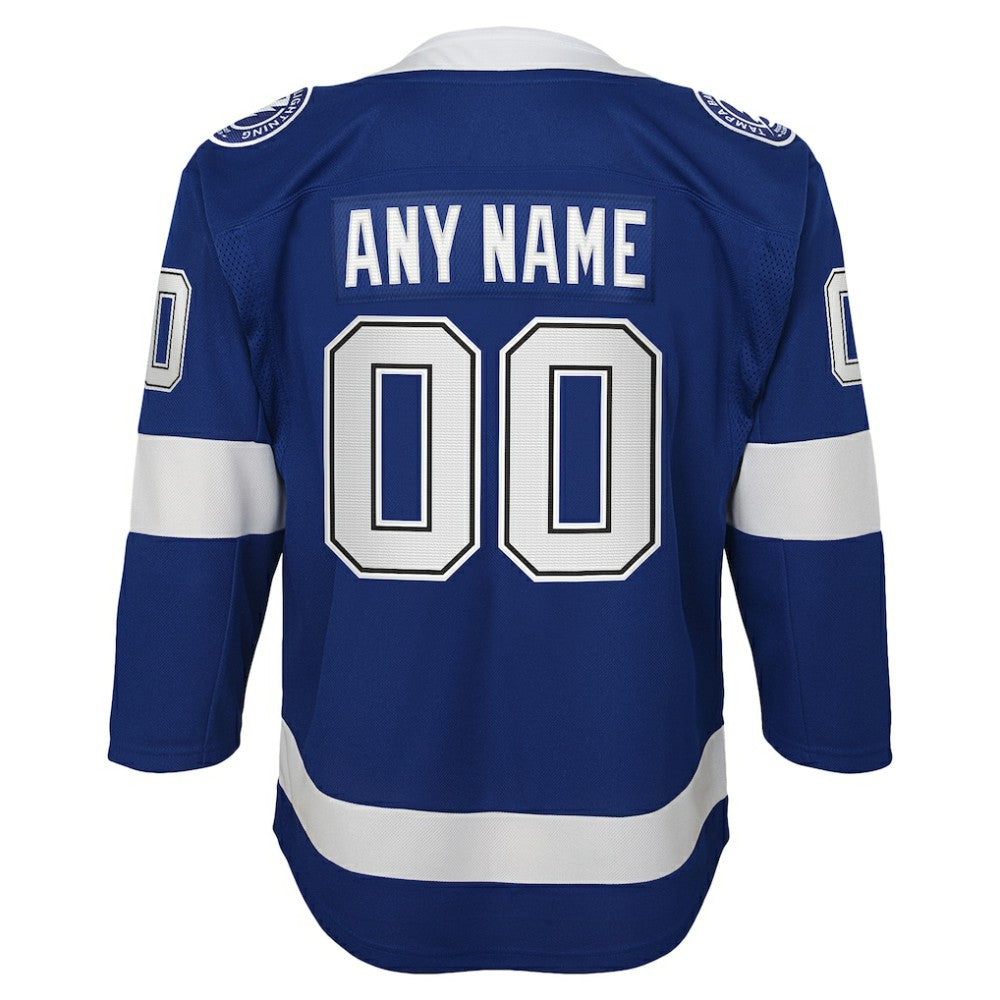Tampa Bay Lightning Youth Home Custom Premier Jersey