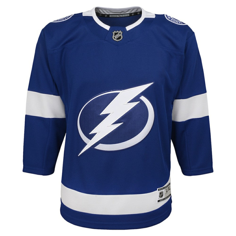 Tampa Bay Lightning Youth Home Blank Premier Jersey