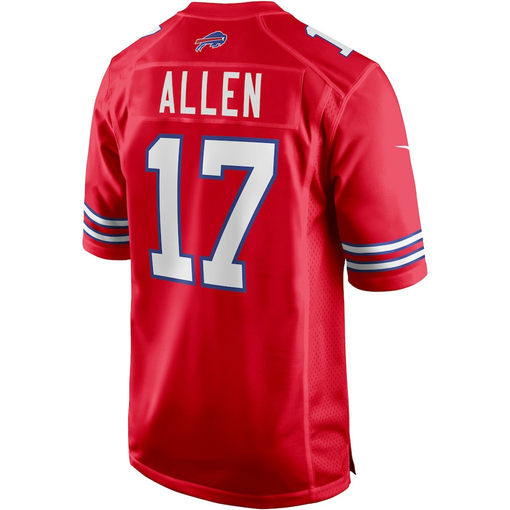 NFL Buffalo Bills Josh Allen  Alternate Game Player Jersey