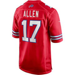 NFL Buffalo Bills Josh Allen  Alternate Game Player Jersey