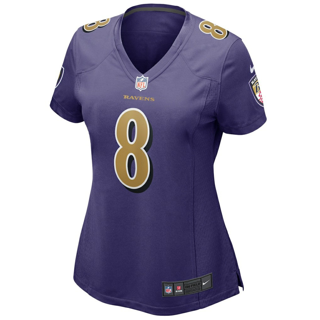 NFL Baltimore Ravens Lamar Jackson  Women's Alternate Game Player Jersey