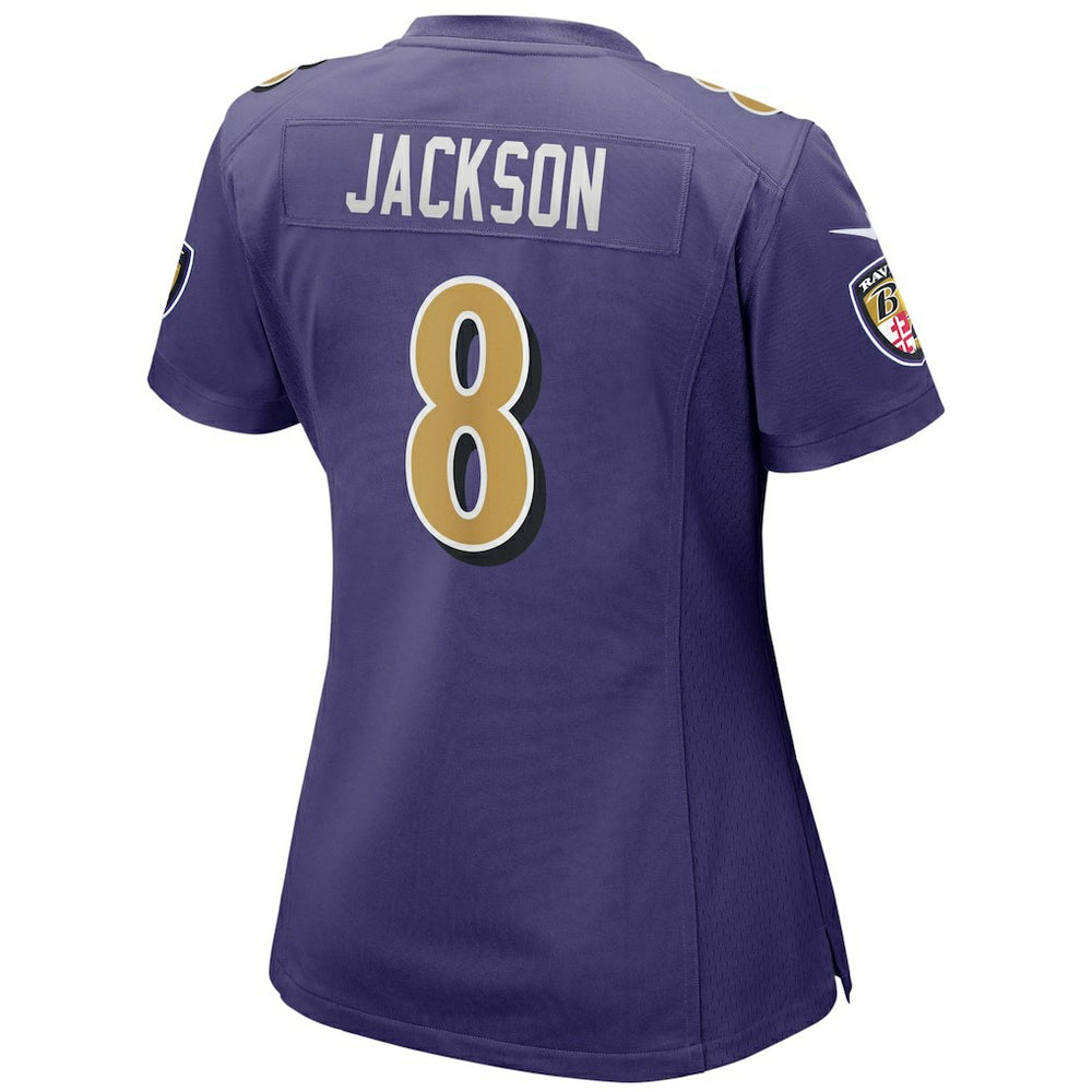 NFL Baltimore Ravens Lamar Jackson  Women's Alternate Game Player Jersey