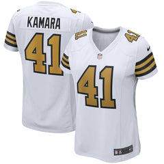 NFL New Orleans Saints Alvin Kamara  Women's Alternate Game Player Jersey
