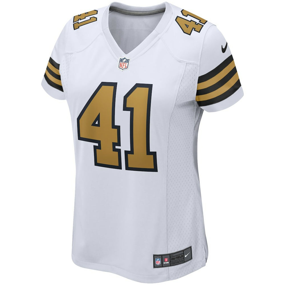 NFL New Orleans Saints Alvin Kamara  Women's Alternate Game Player Jersey