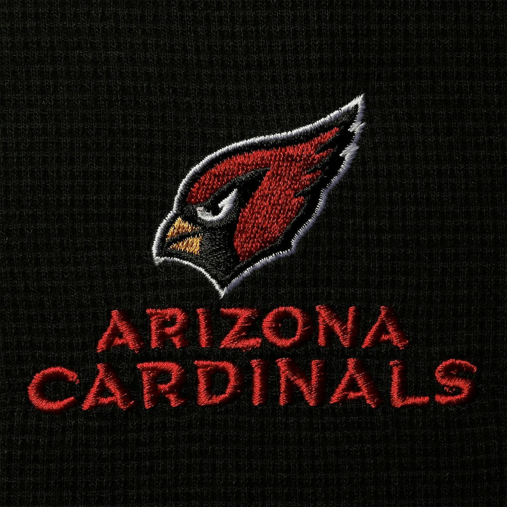 NFL Arizona Cardinals Dunbrooke Logo Maverick Thermal Henley Long Sleeve T-Shirt