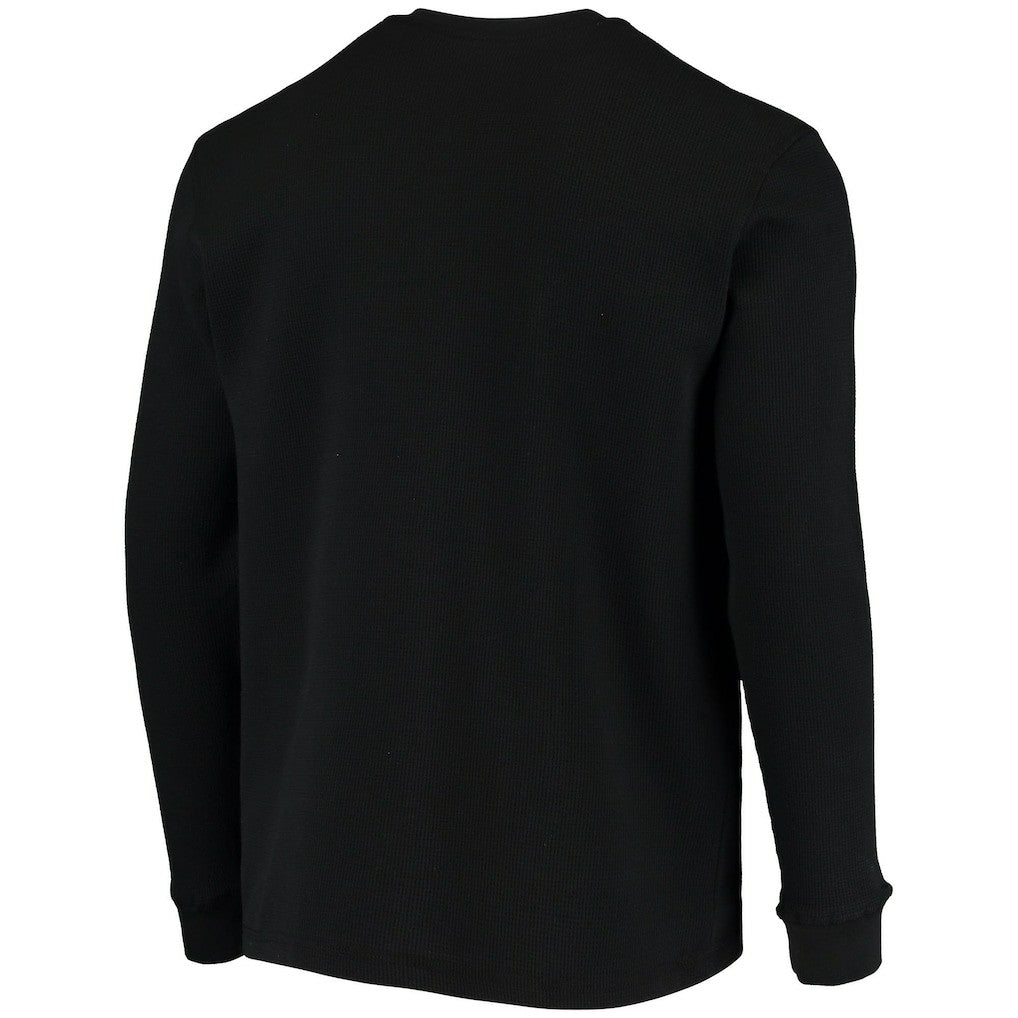 NFL Cincinnati Bengals Dunbrooke Logo Maverick Thermal Henley Long Sleeve T-Shirt