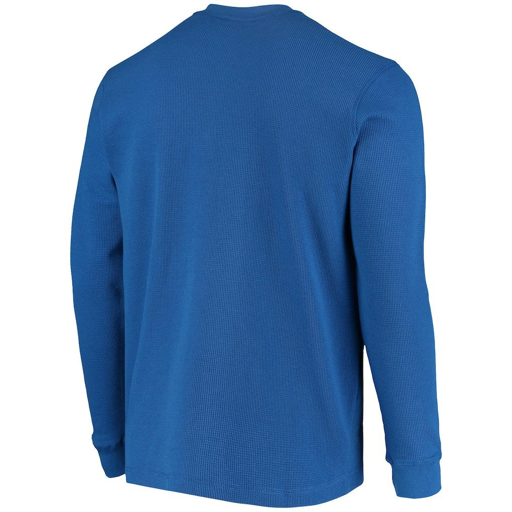 NFL Indianapolis Colts Dunbrooke Logo Maverick Thermal Henley Long Sleeve T-Shirt