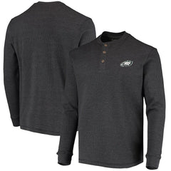 NFL Philadelphia Eagles Dunbrooke Logo Maverick Thermal Henley Long Sleeve T-Shirt