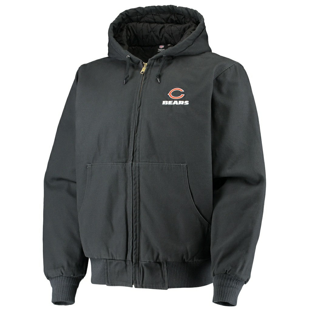 NFL Chicago Bears Dunbrooke Dakota Cotton Canvas Hooded Jacket