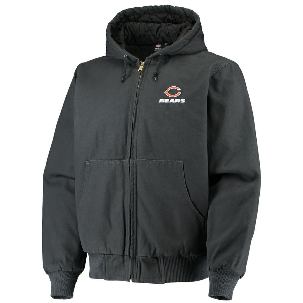 NFL Chicago Bears Dunbrooke Dakota Cotton Canvas Hooded Jacket