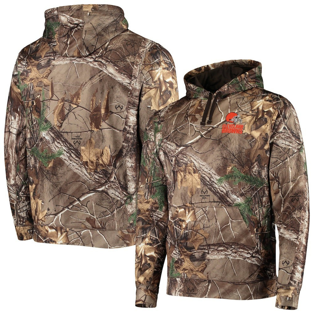NFL Cleveland Browns Dunbrooke Circle  Tech Fleece Pullover Hoodie