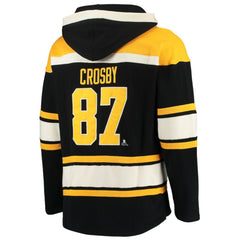 Sidney Crosby Pittsburgh Penguins '47 Player Name & Number Lacer Pullover Hoodie