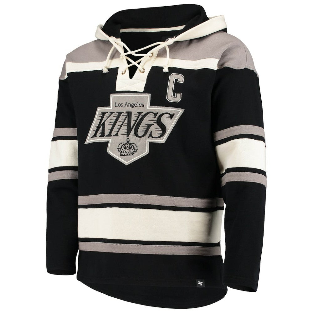 Wayne Gretzky Los Angeles Kings '47 Retired Player Name & Number Lacer Pullover Hoodie