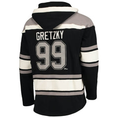 Wayne Gretzky Los Angeles Kings '47 Retired Player Name & Number Lacer Pullover Hoodie
