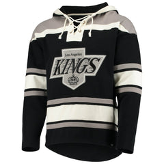 Luc Robitaille Los Angeles Kings '47 Retired Player Name & Number Lacer Pullover Hoodie