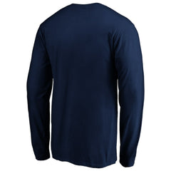 Men's Navy Seattle Mariners Team Heart & Soul Long Sleeve T-Shirt