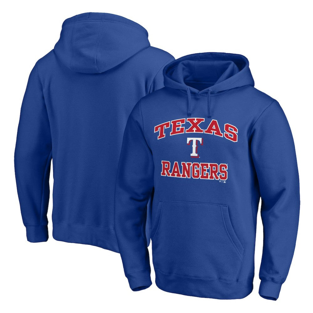 Texas Rangers Heart & Soul Pullover Hoodie - Royal