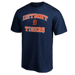 Detroit Tigers MTO Label Heart & Soul T-Shirt - Navy