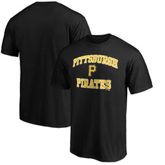 Pittsburgh Pirates MTO Label Heart & Soul T-Shirt - Black