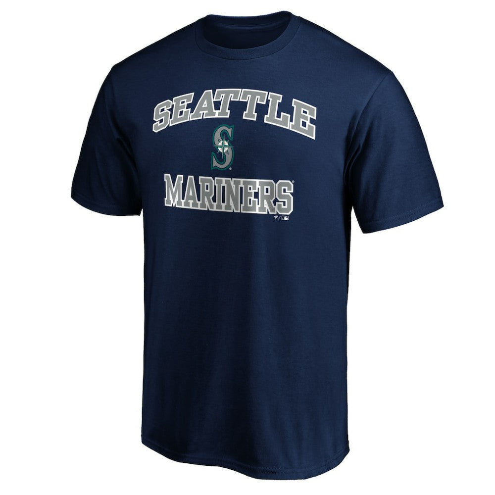 Seattle Mariners MTO Label Heart & Soul T-Shirt - Navy