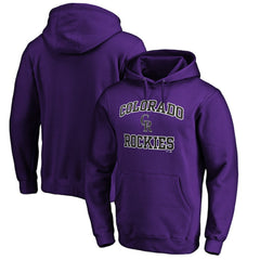 Colorado Rockies Heart & Soul Pullover Hoodie - Purple