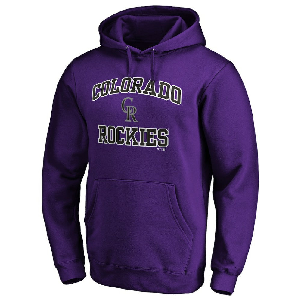 Colorado Rockies Heart & Soul Pullover Hoodie - Purple