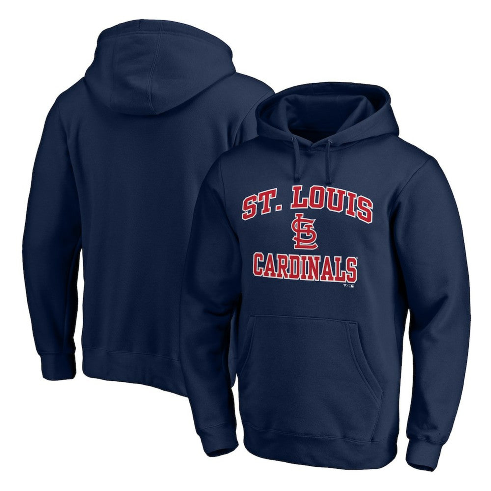 St. Louis Cardinals Heart & Soul Pullover Hoodie - Navy