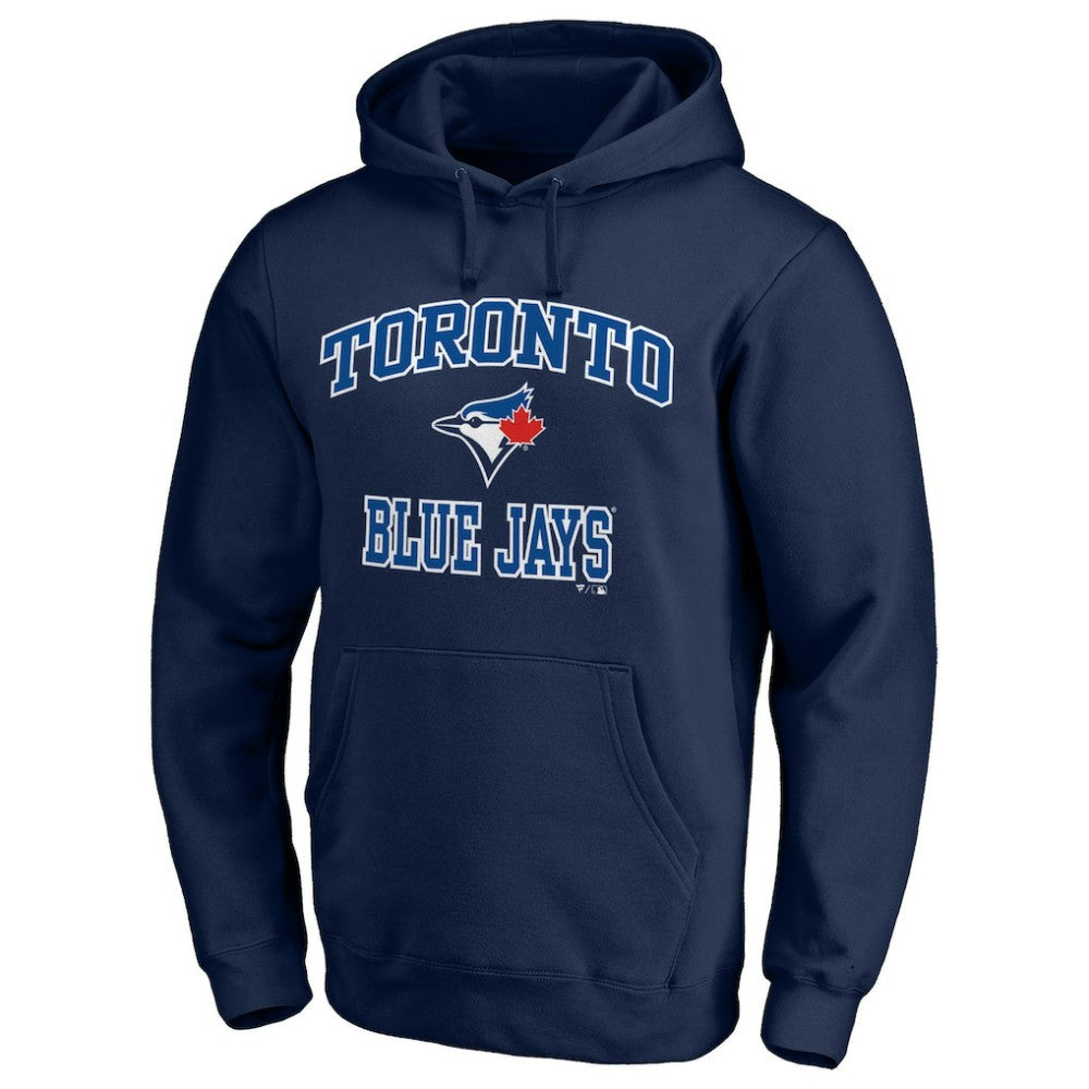 Toronto Blue Jays MTO Label Heart & Soul Pullover Hoodie - Navy