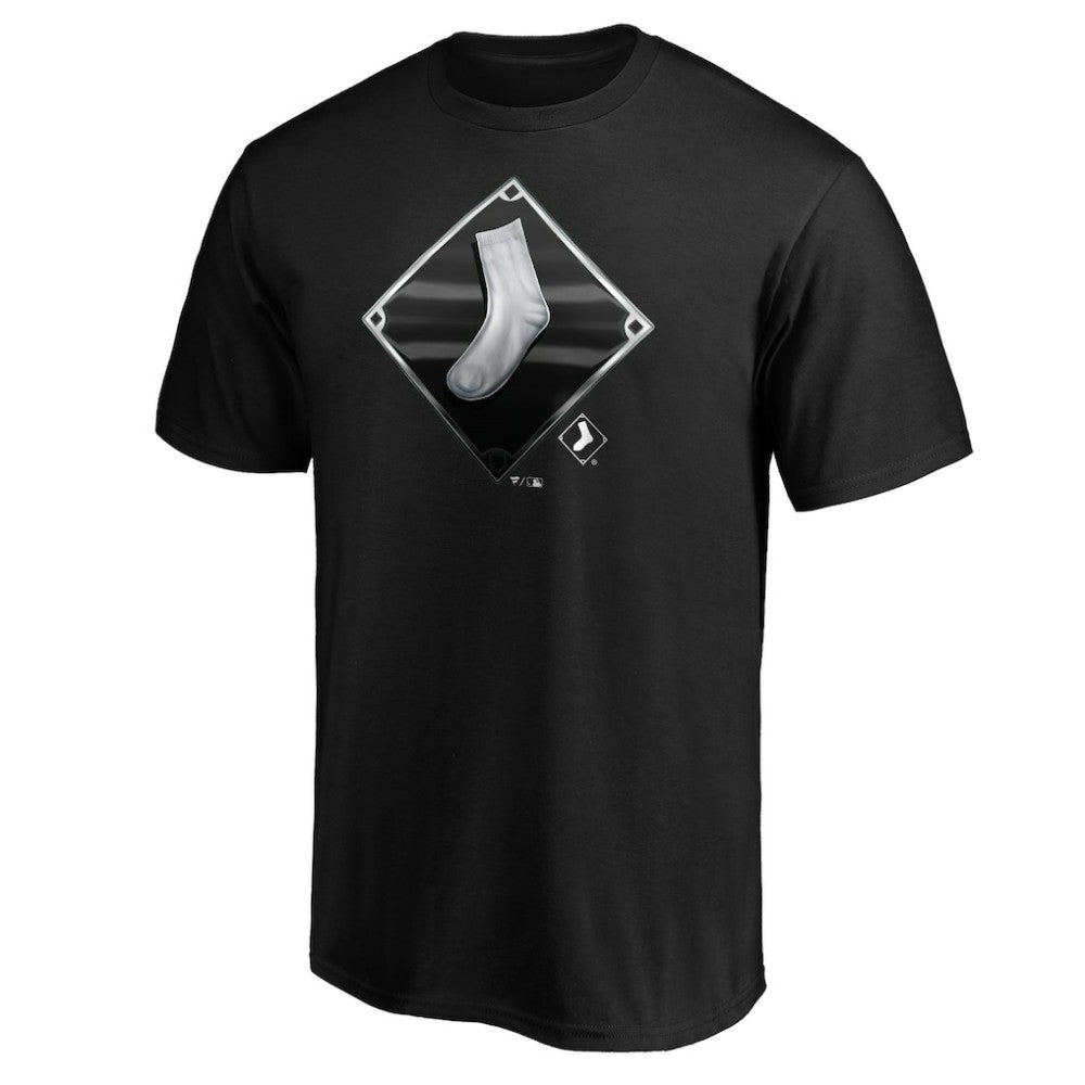 Chicago White Sox Midnight Mascot T-Shirt - Black