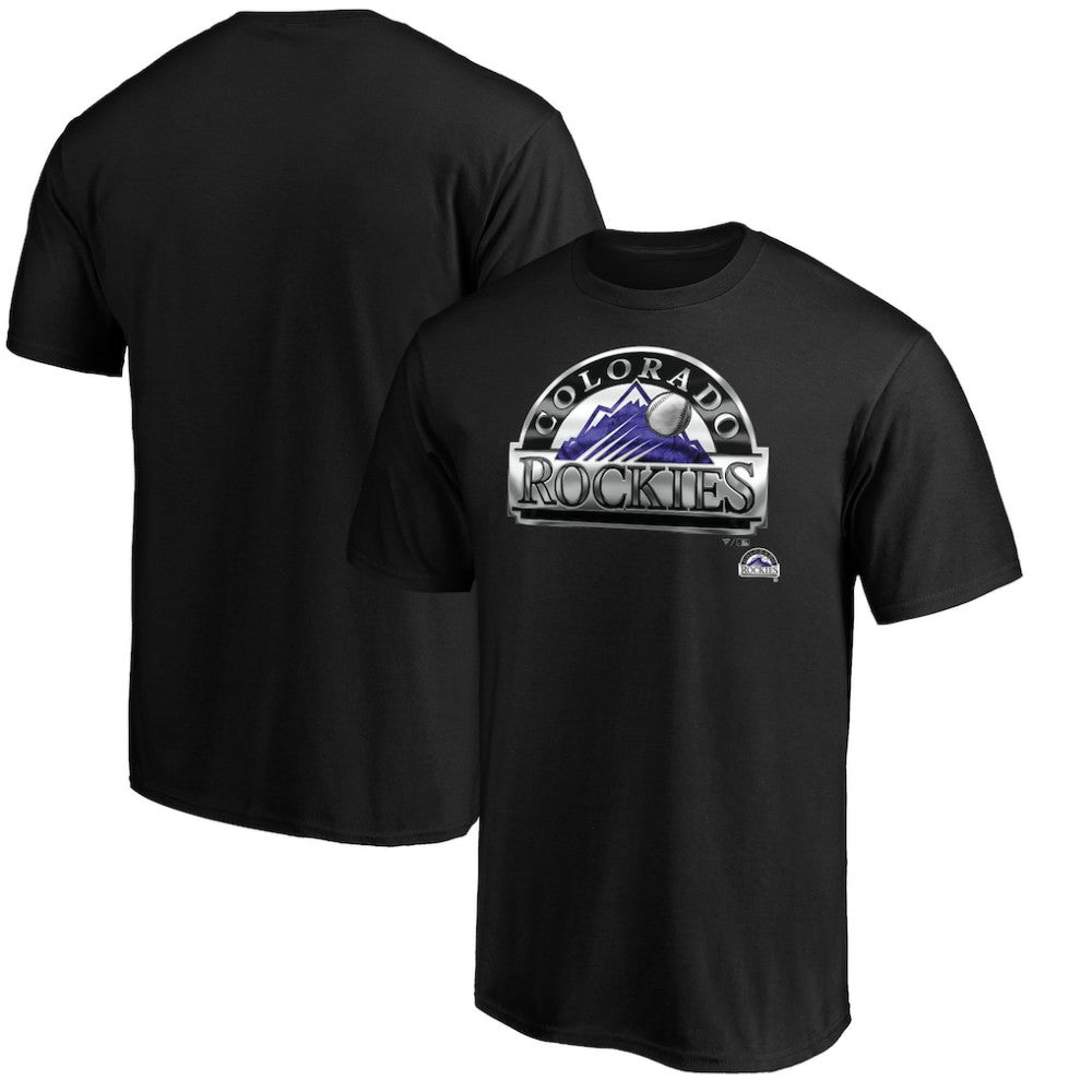 Colorado Rockies Midnight Mascot T-Shirt - Black