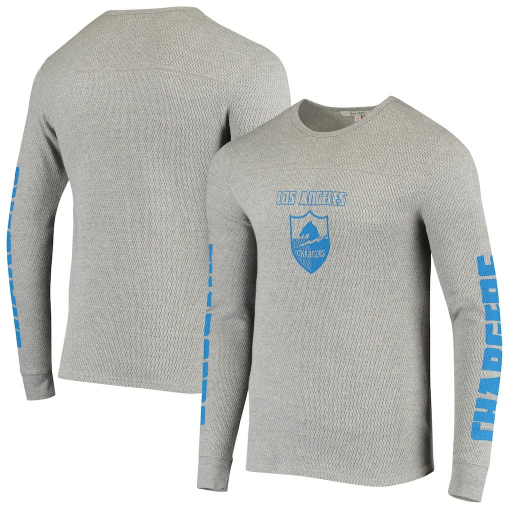 NFL Los Angeles Chargers Junk Food Heavyweight Thermal Long Sleeve T-Shirt