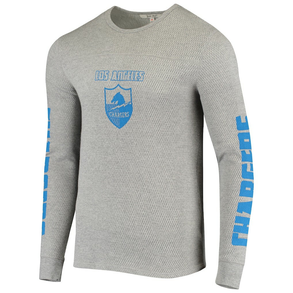 NFL Los Angeles Chargers Junk Food Heavyweight Thermal Long Sleeve T-Shirt