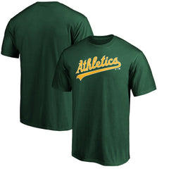 Athletics Official Wordmark Team T-Shirt - Green