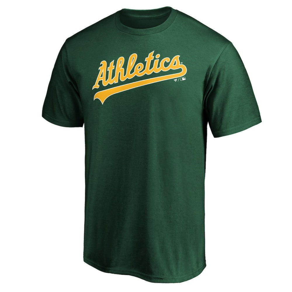 Athletics Official Wordmark Team T-Shirt - Green