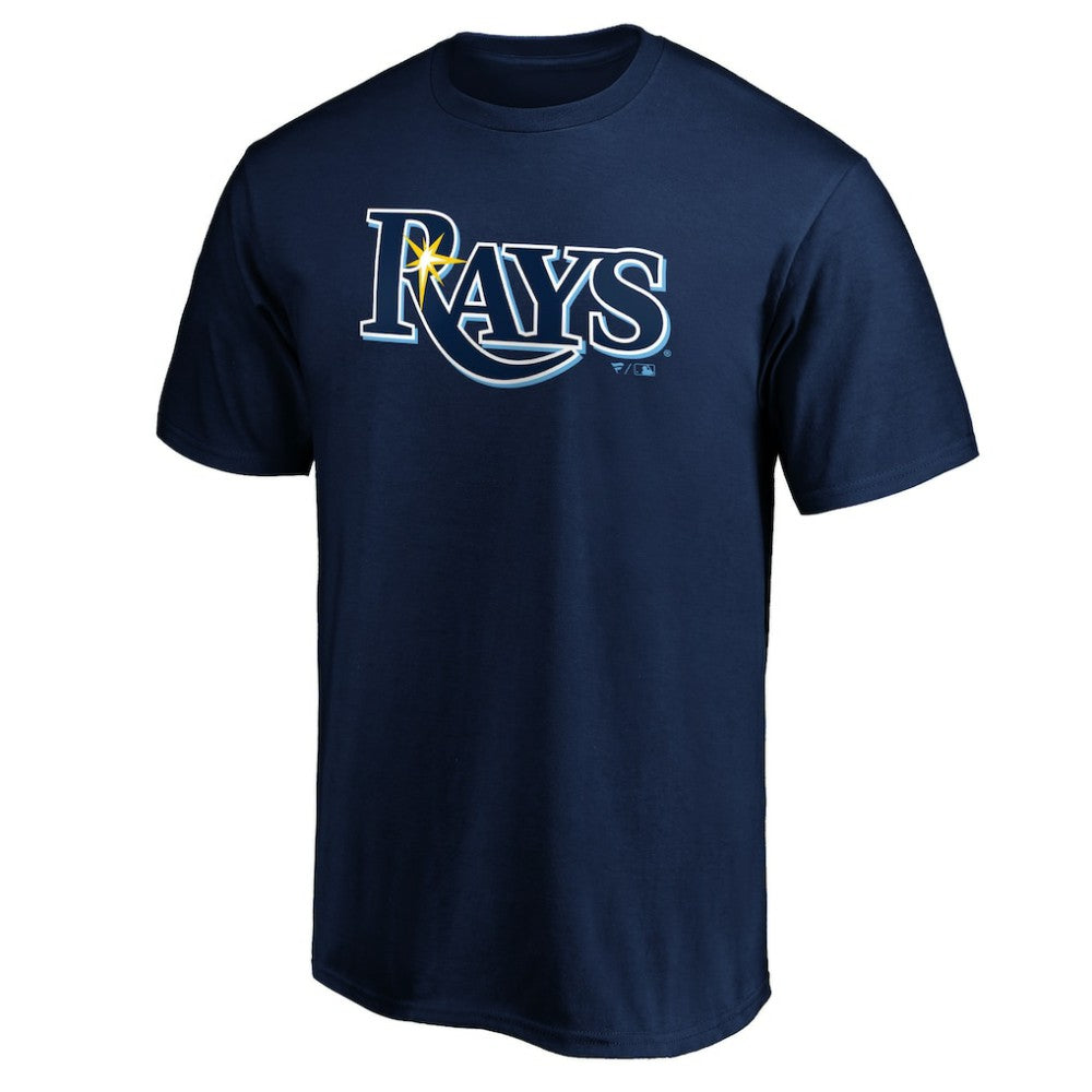 Tampa Bay Rays Official Wordmark Team T-Shirt - Navy