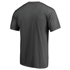 Miami Marlins Iconic Primary Pill T-Shirt - Charcoal
