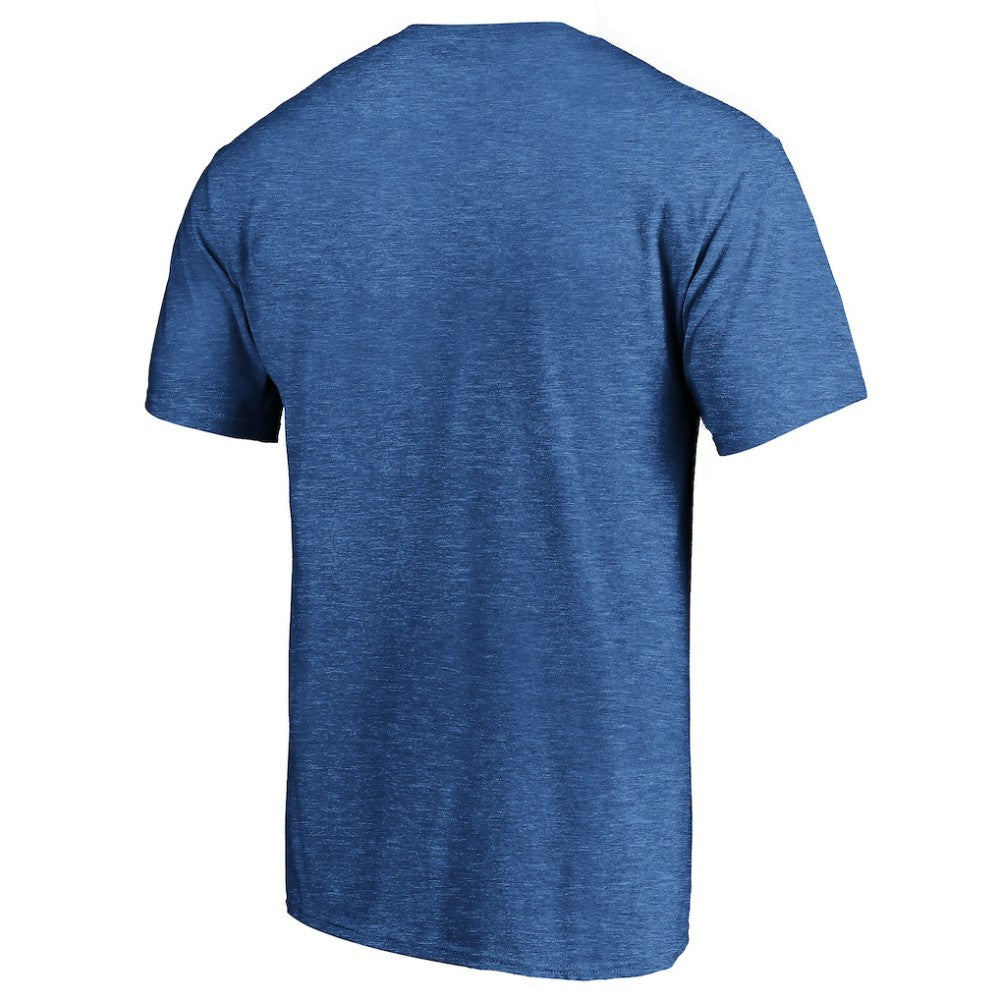 Brooklyn Dodgers Cooperstown Collection True Classics Throwback Logo Tri-Blend T-Shirt - Royal