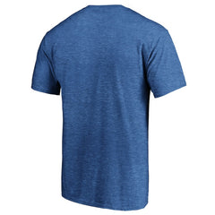 Texas Rangers Cooperstown Collection True Classics Throwback Logo Tri-Blend T-Shirt - Royal