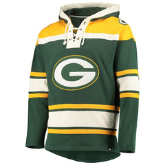 NFL Green Bay Packers '47 Lacer V-Neck Pullover Hoodie