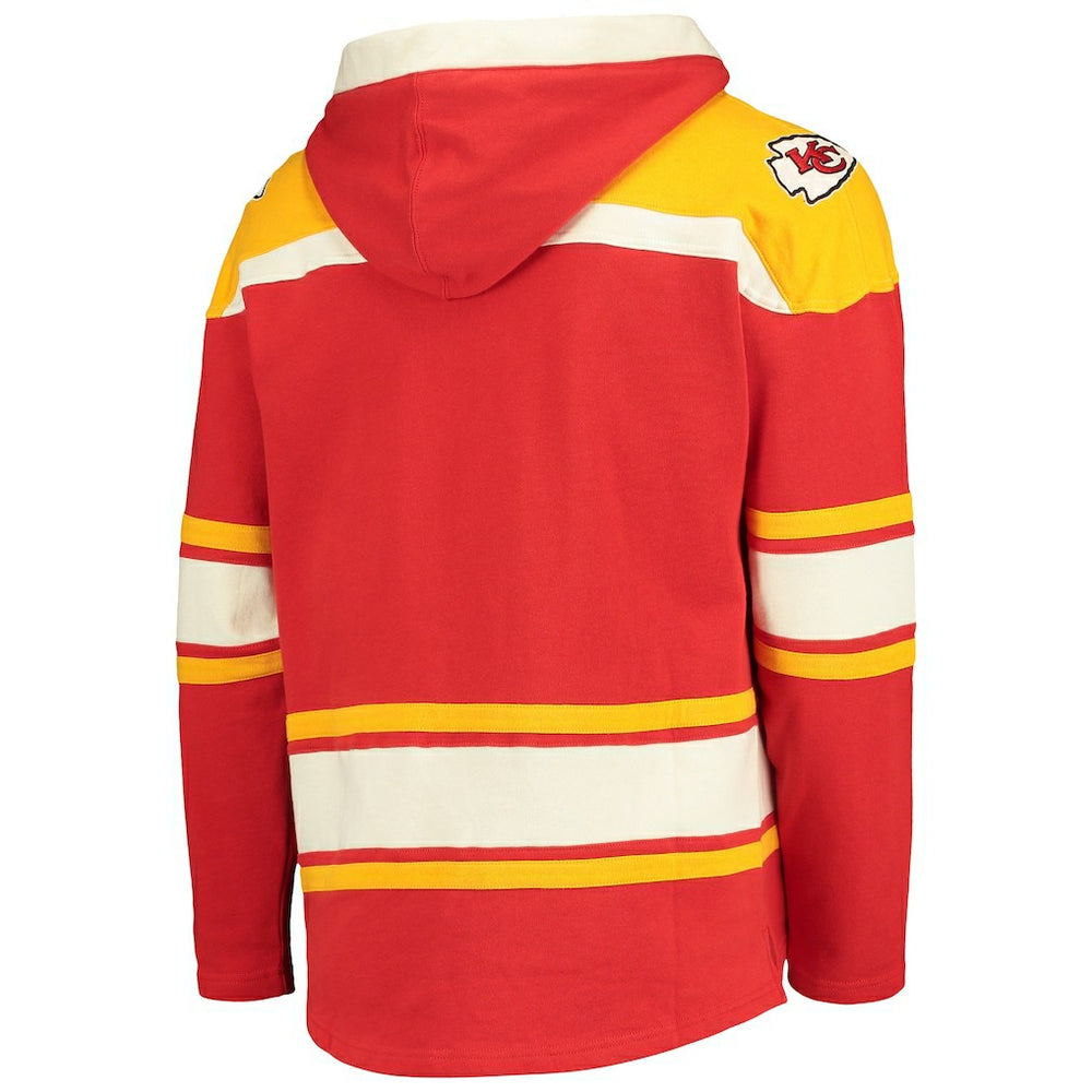NFL Kansas City Chiefs '47 Lacer V-Neck Pullover Hoodie
