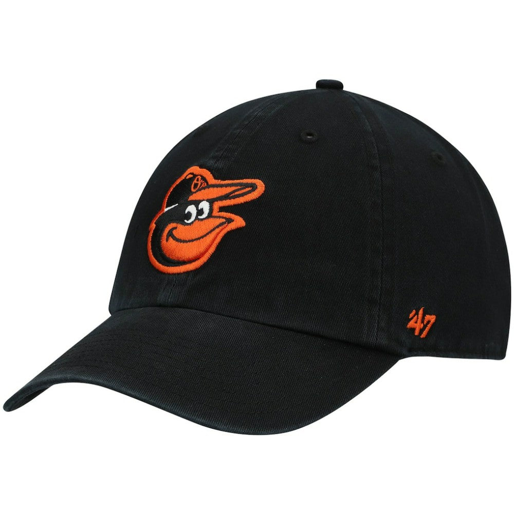 Baltimore Orioles Clean Up Adjustable Hat - Black | 47 brand