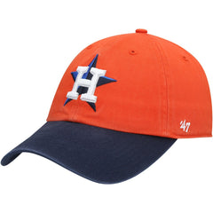 Houston Astros Clean Up Adjustable Hat - Orange | 47 brand