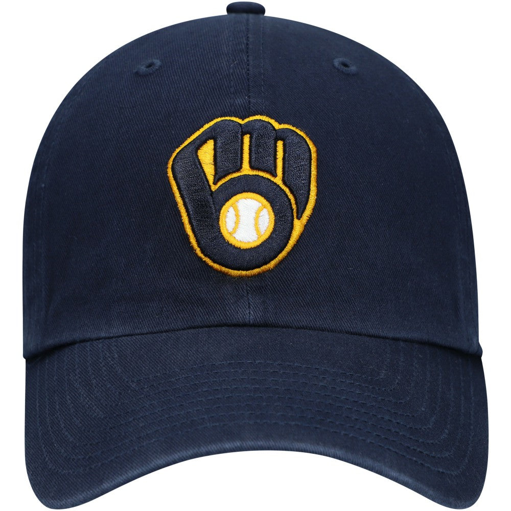 Milwaukee Brewers Clean Up Adjustable Hat - Navy | 47 brand