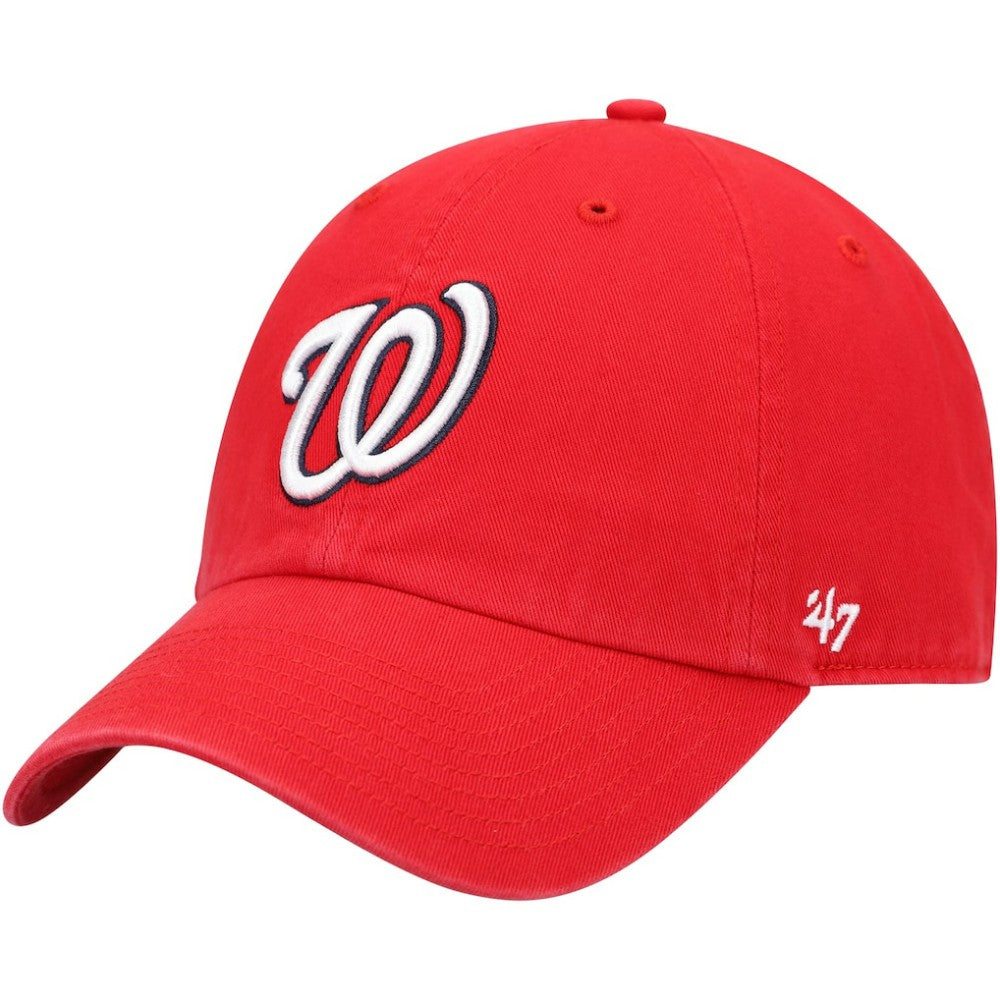 Washington Nationals Clean Up Adjustable Hat - Red | 47 brand