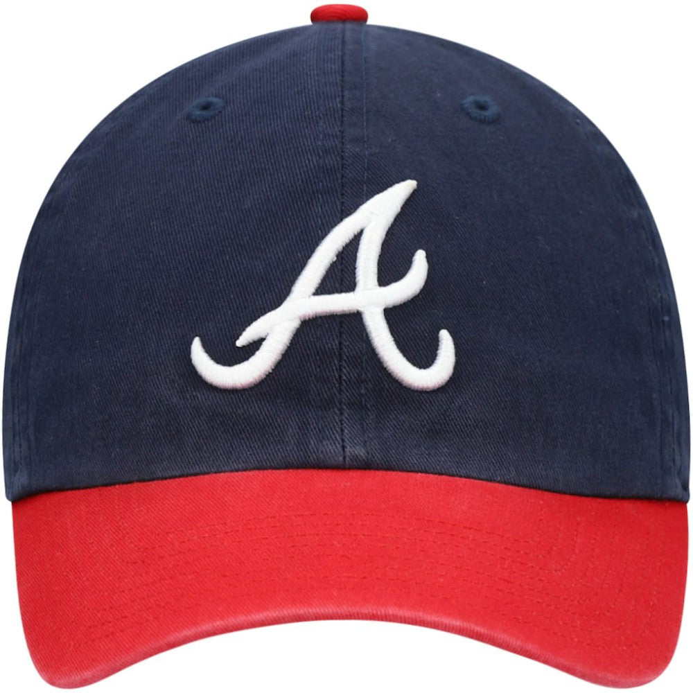 Atlanta Braves Clean Up Adjustable Hat - Navy | 47 brand